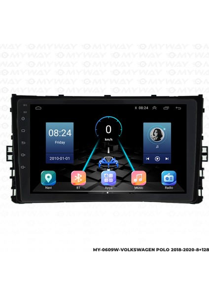 Vw Polo Android Multimedya Carplay Navigasyon Ekran - 8gb RAM+128 GB HDD - Myway fırsatları