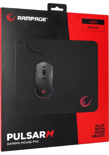 Pulsar M 270X320X3MM Gaming Mouse Pad