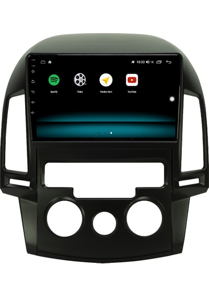 Hyundai I30 Android 10 Carplay Özellikli Navigasyon Multimedya Ekran 2gb Ram + 32GB HDD