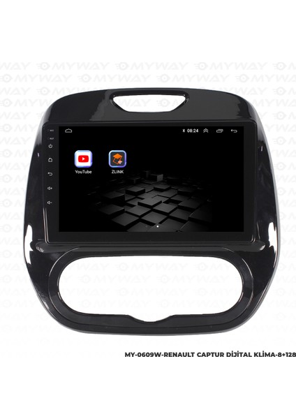 Renault Captur Android Multimedya Carplay Navigasyon Ekran - 8gb RAM+128 GB HDD - Myway fiyatları