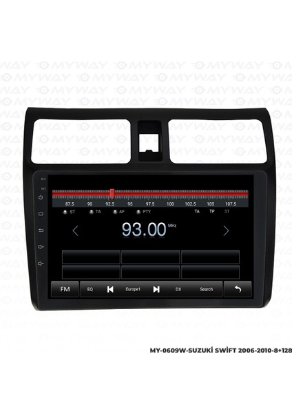 Suzuki Swift Android Multimedya Carplay Navigasyon Ekran - 8gb RAM+128 GB HDD - Myway