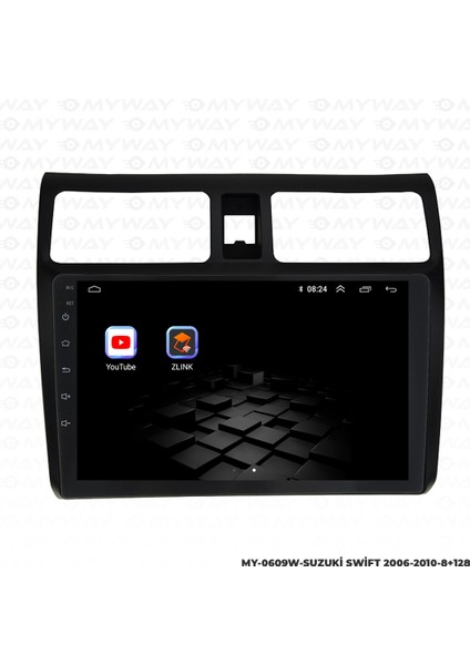 Suzuki Swift Android Multimedya Carplay Navigasyon Ekran - 8gb RAM+128 GB HDD - Myway
