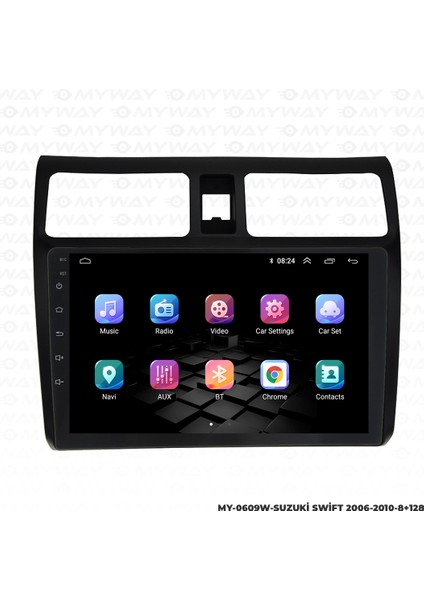 Suzuki Swift Android Multimedya Carplay Navigasyon Ekran - 8gb RAM+128 GB HDD - Myway