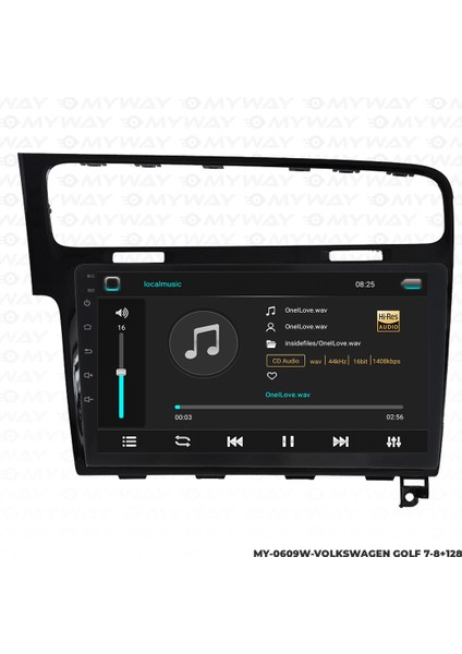 Vw Golf 7 Android Multimedya Carplay Navigasyon Ekran - 8gb RAM+128 GB HDD - Myway fırsatları