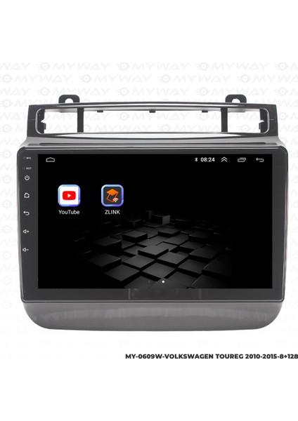 Vw Touareg Android Multimedya Carplay Navigasyon Ekran - 8gb RAM+128 GB HDD - Myway