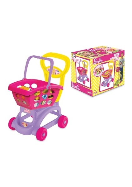 Barbie Sepetli Market Arabası