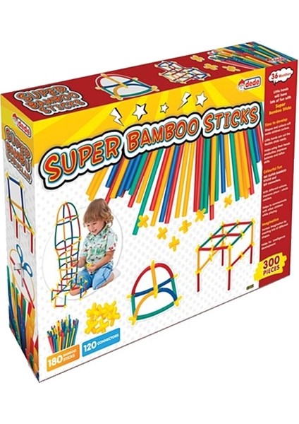 Süper Bambu Çubuklar (300 Prç)