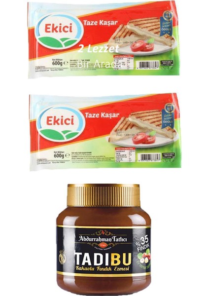 Tadıbu 330 gr + Ekici Taze Kaşar Peyniri 2 x 600 gr