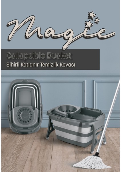 Hobby Life Magic Katlanır Temizlik Kovası 20 lt