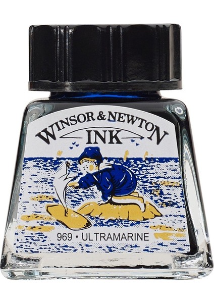 Drawing Ink Çini Mürekkebi 14ML 660 Ultramarine