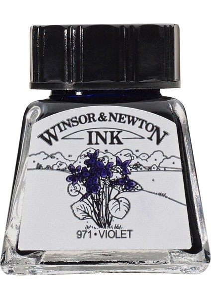Drawing Ink Çini Mürekkebi 14ML 688 Violet