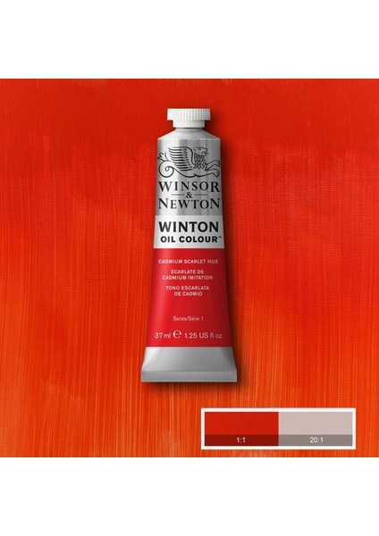 Yağlı Boya 37 Ml. 107 Cadmium Scarlet Hue