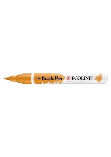 Ecoline Brush Pen Fırça Uçlu Kalem 236 Light Orange