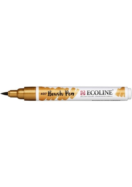 Ecoline Brush Pen Fırça Uçlu Kalem 407 Deep Ochre
