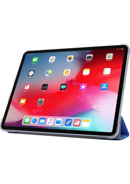 iPad Pro 11 2018 İçin Deri Kılıf Kırmızı (Yurt Dışından)
