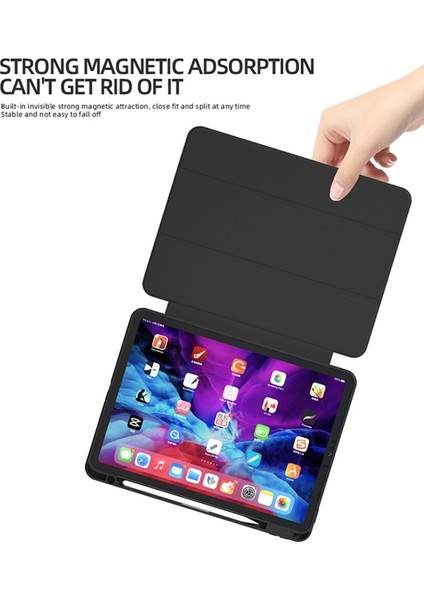 iPad Pro 11 2020 Beyaz İçin Manyetik Deri Akıllı Kılıf (Yurt Dışından) fırsatları