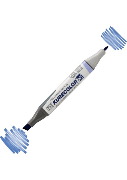 Kurecolor KC3000 Twin S Marker Kalem 318-320 Navy