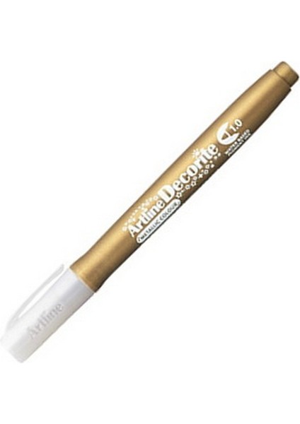 Decorite Marker Kalem Yuvarlak Uç 1.0 Gold