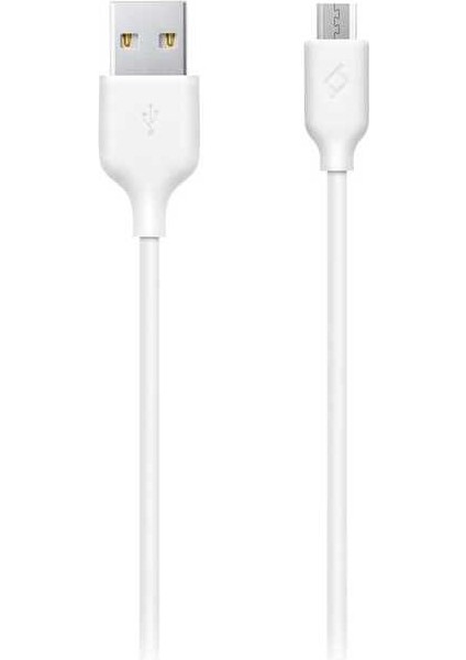 2DK7530B USB - Mıcro USB Kablo Beyaz