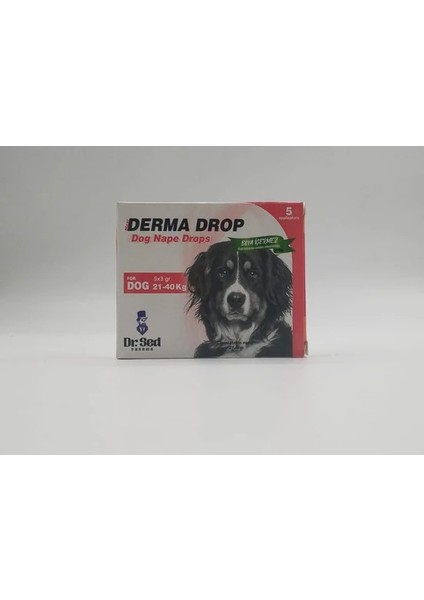 Dr Sed Pharma Derma 21-40 kg Köpek Ense Damla 4 Kutu