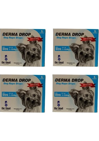 Dr Sed Pharma Derma 1-10 kg Ense Damla 4 Kutu