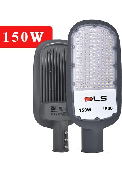 150W LED Yol Sokak Armatür Dls Park Bahçe Çevre Site Bina Dış Mekan Lamba Aydınlatma Ledli Sokak Armatürü