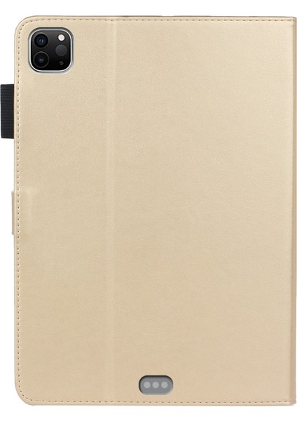 iPad Pro 11 inç 2020 Altın İçin Deri Kılıf (Yurt Dışından) modelleri