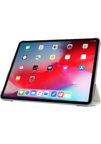 iPad Pro 11 inç 2020 Beyaz İçin Deri Kılıf (Yurt Dışından)