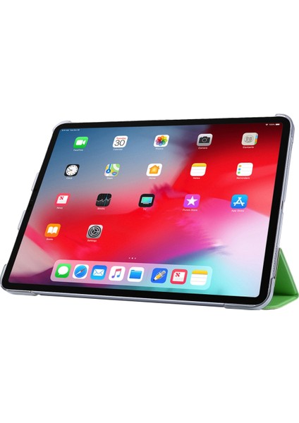 iPad Pro 11 inç 2020 Yeşil İçin Deri Kılıf (Yurt Dışından)