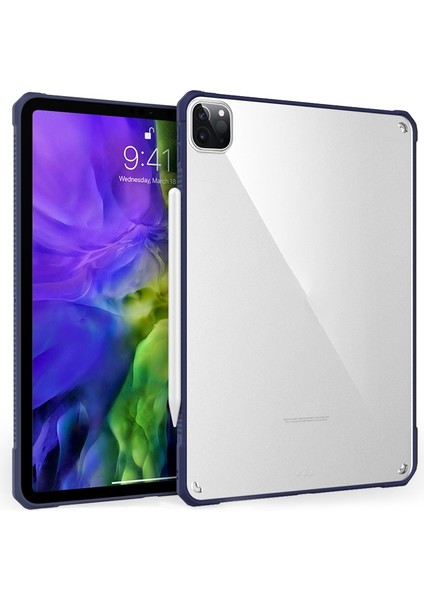 iPad Pro 11 inç 2020 Mavi İçin Pc+Tpu Tablet Kılıfı (Yurt Dışından)