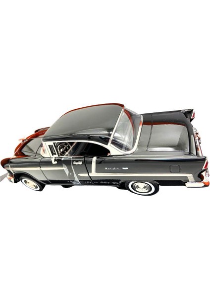 Koleksiyonerler Için 1955 Model Chevy Bel Air 1:18 Ölçek