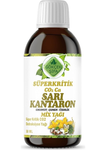 Sarı Kantaron Süperkritik Mix Yağı 50 ml (ST. JOHN'S WORT SUPERCRİTİCAL MİX OİL)