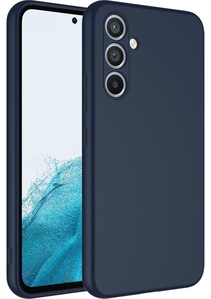 Samsung Galaxy A34 Kılıf Lansman Içi Kadife Silikon + Ekran Koruyucu