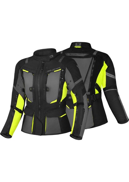 Shima Hero 2.0 Korumalı Kadın Motosiklet Montu (Sarı) modelleri