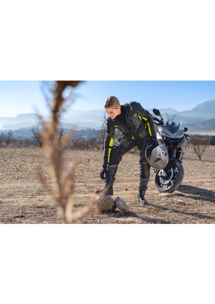 Shima Hero 2.0 Korumalı Kadın Motosiklet Montu (Sarı) fırsatları