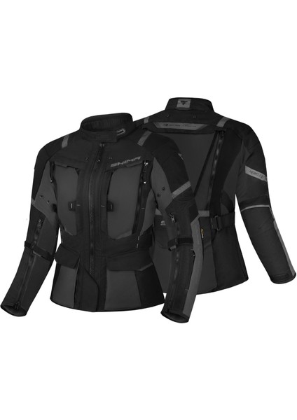 Shima Hero 2.0 Korumalı Kadın Motosiklet Montu (Siyah) modelleri