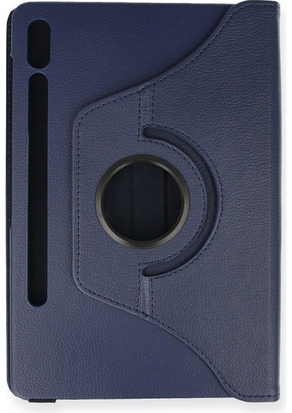 Samsung Galaxy T870 Tab S7 11 Kılıf 360 Tablet Dönerli Kılıf - Lacivert fiyatları