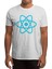 Reactjs React Js Javascript Programmer Beyaz Spor Tişört 1