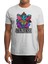 Lord Ganesha Retro Style Beyaz Spor Tişört 1