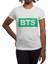 Bts Letters Collectıon Beyaz Spor Tişört 1