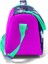 Kids Lacivert Pembe Unicorn Desenli Thermo Beslenme Çantası 11727 2