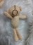 Teddy Ayıcık Anahtarlık - Krem Rengi Peluş Teddy Anahtarlık 2