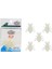 3517 Fly Aromalı Sinek 1.6cm Fly Silikon Suni Yem 5'li Paket 1