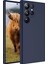 Samsung Galaxy S23 Ultra Uyumlu Kılıf Kamera Korumalı Içi Kadife Logosuz Mara Lansman Silinebilir Kılıf Lacivert 1