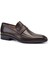 Kahverengi Klasik Loafer Kösele Erkek Ayakkabı -22001- 2