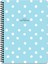 Kareli Defter Puantiye 16,5 x 22,5 cm - Mavi 1
