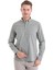 Yeşil Comfort Fit Desenli Pamuklu Uzun Kol Casual Gömlek 2