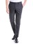 Gri Slim Fit Düz Yandan Cep Kumaş Pantolon 1