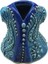 Çini Turkuaz Kaftan 10 cm 1