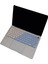 Macbook Air M1 13 inç Klavye Koruyucu (Türkçe Q) (TouchID'li Air 13.3") A2179 A2337 ile Uyumlu R.Powder 5